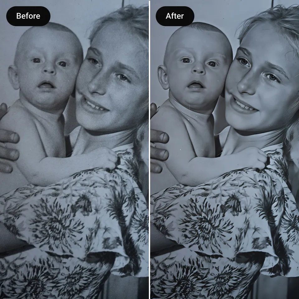denoiser ai for old photos and portraits