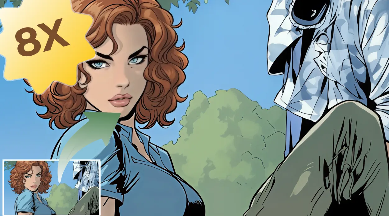 The image upscaler 8k of Artguru